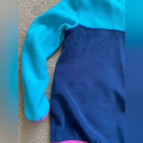 Lands End PS like new multicolor fleece - Picture 3 of 9